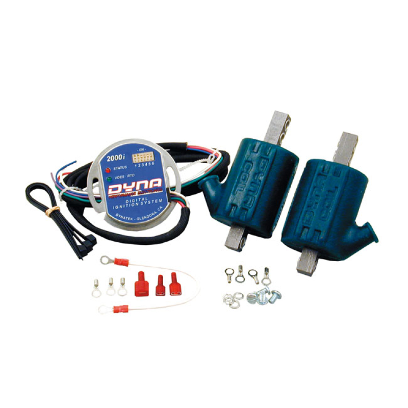 DYNA 2000I SINGLE FIRE/PLUG KIT, 2 COILS 902532