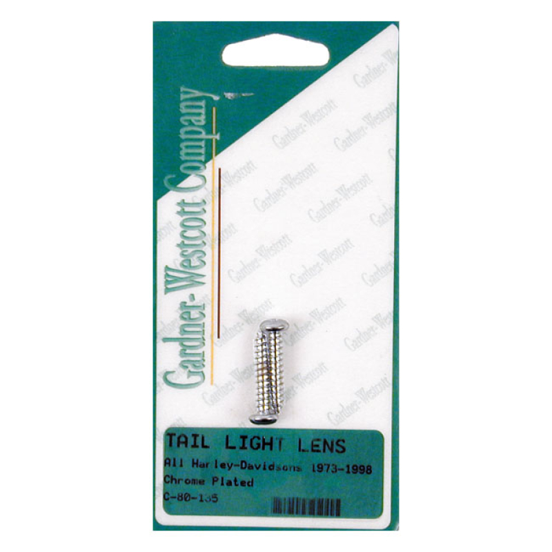 GW, 73-99 TAILLIGHT LENS MOUNT KIT. CHROME BUTTONHEAD CHROME; BUTTONHE 902555