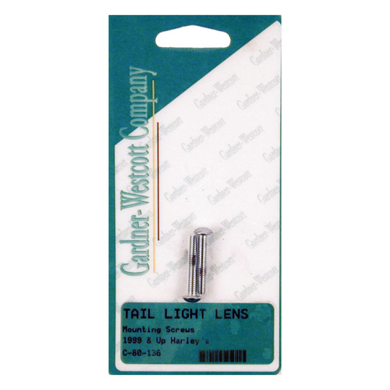 TAILLIGHT LENS MOUNT SCREW KIT, BUTTON 902556