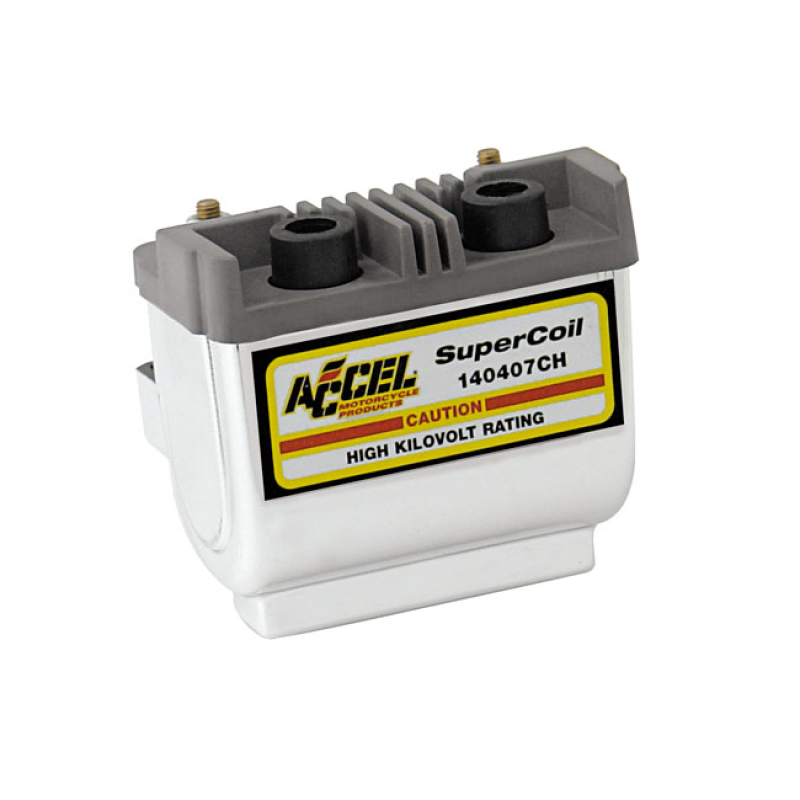 ACCEL, HEI SUPER COIL CHROME, 12V / 2.3 OHM 902633