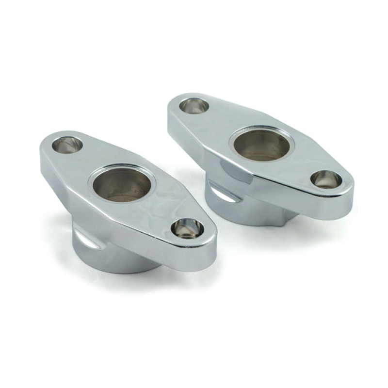 PAUGHCO, SWINGARM PIVOT BLOCK SET CHROME 902766