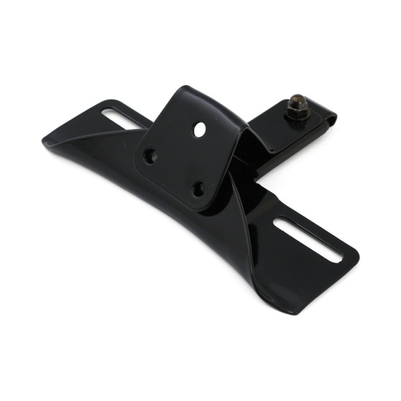 LICENSE PLATE BRACKET OEM STYLE, 3-HOLE. BLACK 902939