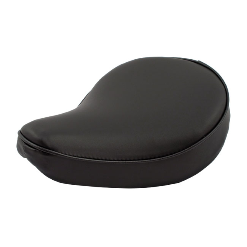FITZZ, CUSTOM SOLO SEAT. BLACK. SMALL. 6CM THICK BLACK VINYL. SMOOTH U 903001