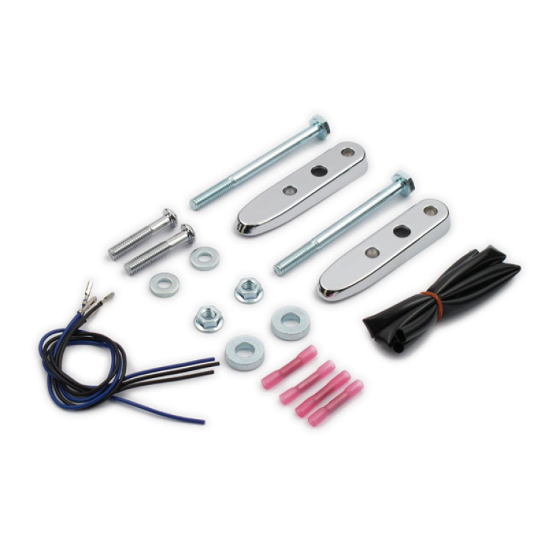 VILKKUJEN SIIRTOSARJA CHR XL04-13 CHROME REAR TURN SIGNAL RELOCATION KIT 903529