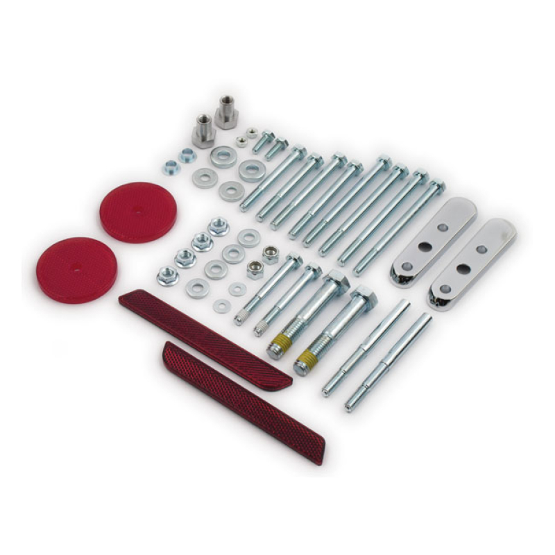 REAR TURN SIGNAL RELOCATION KIT. CHROME USED TO MOVE TURN SIGNALS FURT 903531