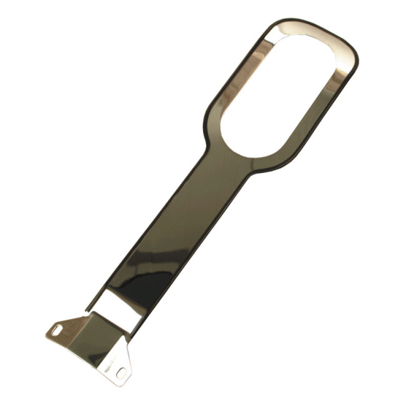 FXRS DASH PANEL. CHROME MODEL WITH TANK MOUNTED DUAL GAUGE SET-UP. 903995