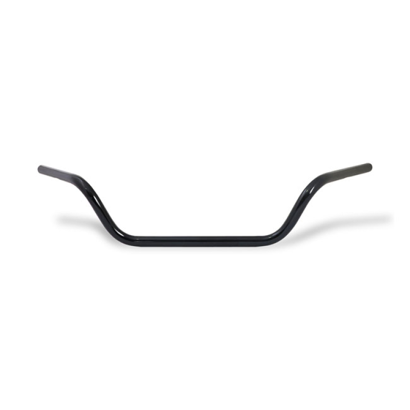 DRESSER STYLE HANDLEBAR 1" GLOSS BLACK GLOSS BLACK FINISHED STEEL. DIM 904147