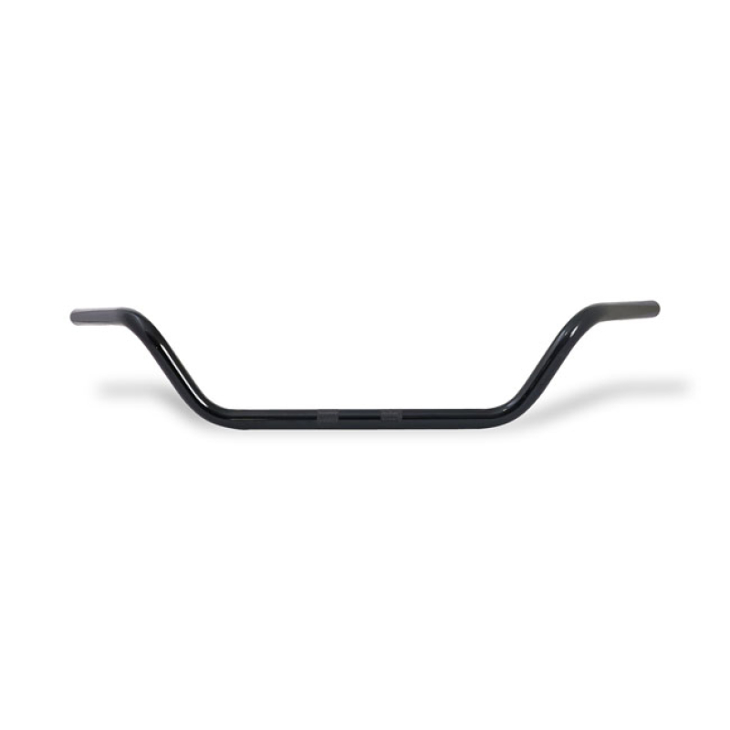 FLSTF FATBOY STYLE 1" HANDLEBARS. BLACK GLOSS BLACK FINISHED STEEL. DI 904149
