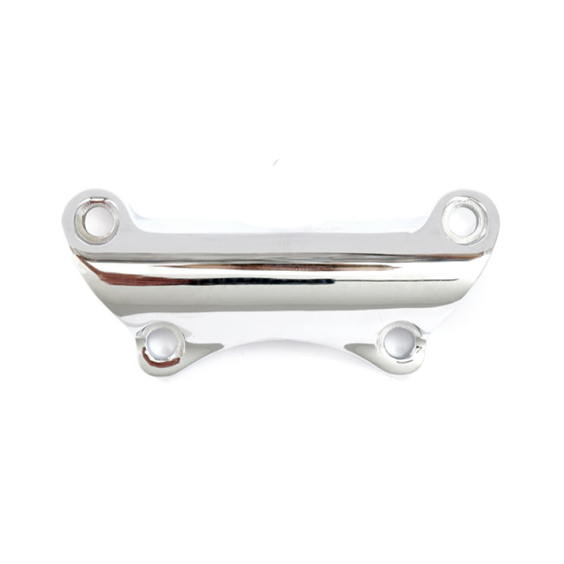 OEM STYLE TOURING HANDLEBAR TOP CLAMP. CHROME 1" DIAMETER CLAMPING ARE 904437