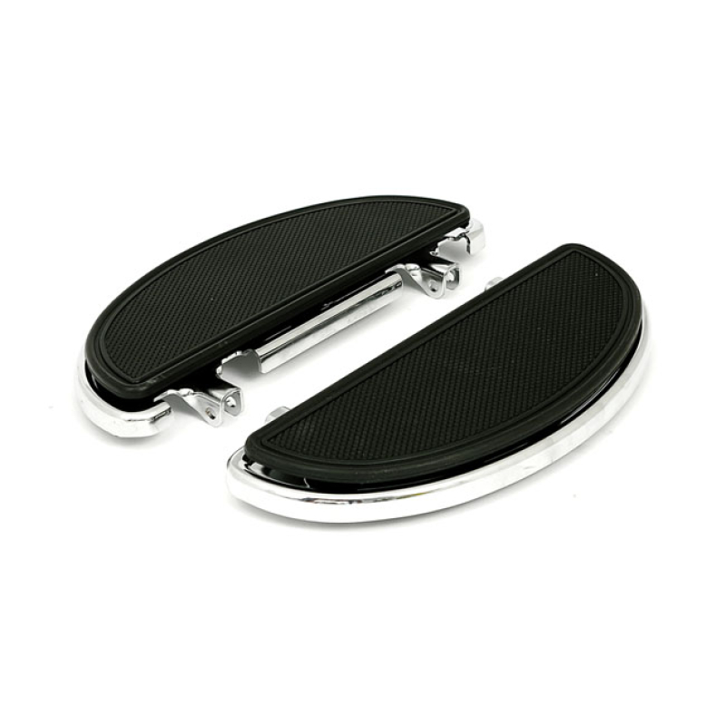 OVAL EARLY STYLE FLOORBOARDS. WITH DAMPERS. CHROME CHROME. WITH 4 LATE 904734