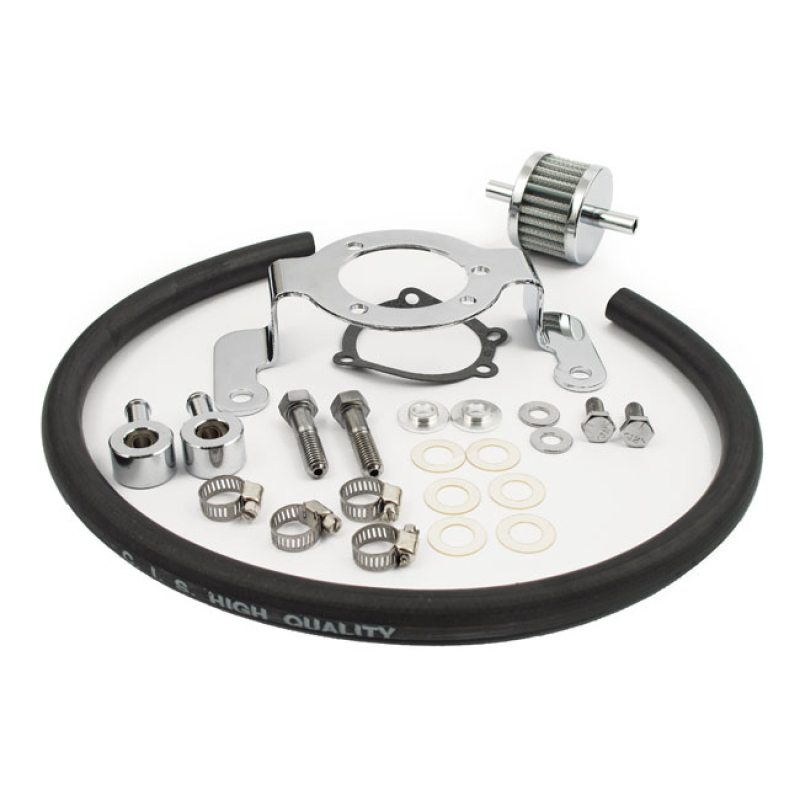 AIR CLEANER ADAPTER BRACKET KIT. CHROME INCLUDES AIR CLEANER ADAPTER B 905023