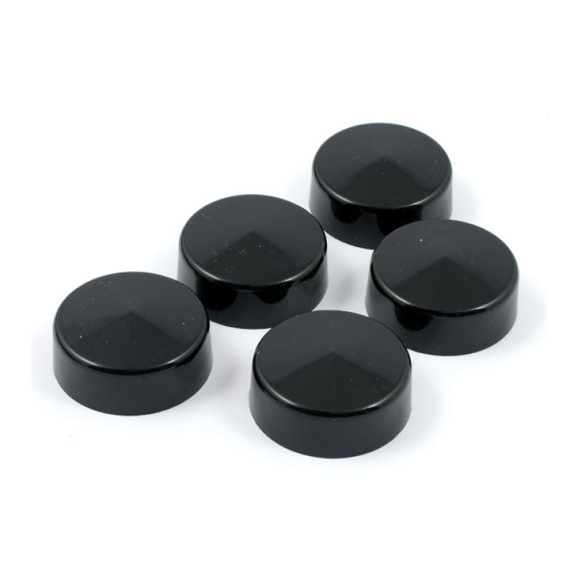 SMOOTHTOPPS, PUSH-ON BOLT COVER SET. BLACK 905158