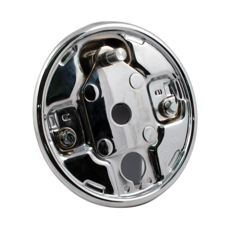 REAR BRAKE BACKING PLATE, CHROME 905220