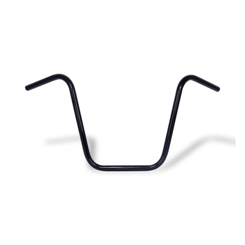 APEHANGER HANDLEBAR, 16" RISE, 1" BLACK BLACK FINISHED STEEL. NON-DIMP 905227