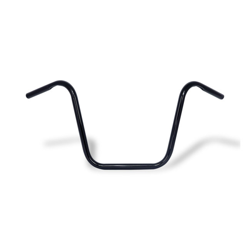 APEHANGER HANDLEBAR, 14" RISE, 1" BLACK BLACK FINISHED STEEL. DIMPLED. 905318