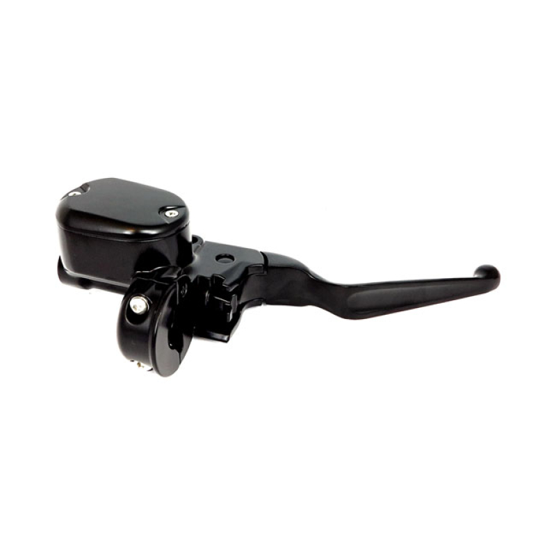 HANDLEBAR MASTER CYLINDER, 14MM BLACK. FOR DUAL DISC MODELS. 905438