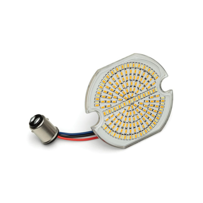 KURYAKYN, LUMINEZ LED FRONT TURN SIGNAL INSERTS, 1157 906412