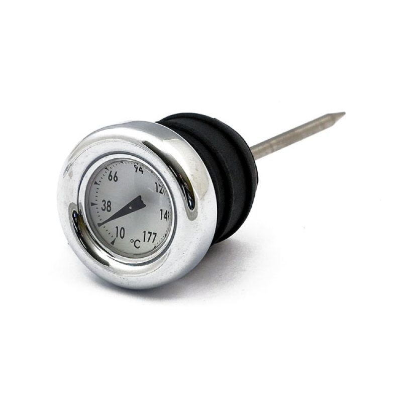 OIL TANK DIPSTICK WITH TEMP.GAUGE WHITE 907078