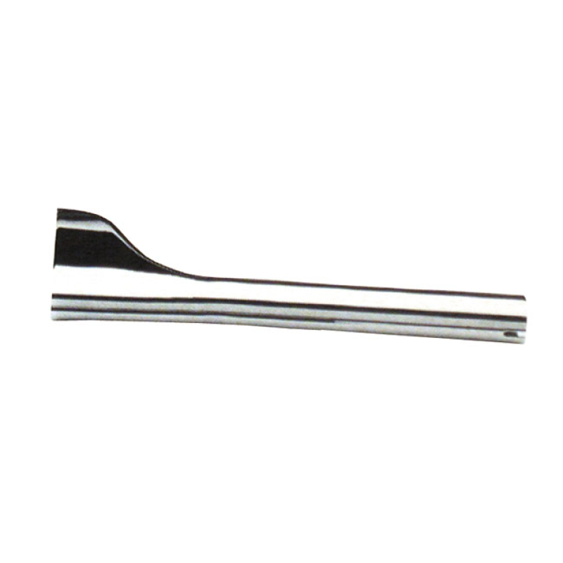 PAUGHCO, DAGO STYLE SLIP-ON FISHTAIL EXTENSION. 18" LONG CHROME. A CUS 908626