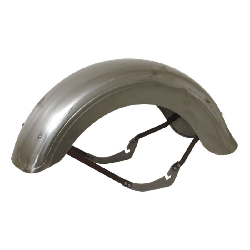 FRONT FENDER, SPRINGER FORK PLAIN UNCOATED STEEL. REPRODUCTION FRONT 908705