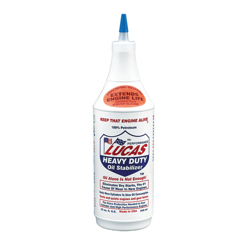 LUCAS, HEAVY DUTY OIL STABILIZER. MINERAL, 1 QUART 910407