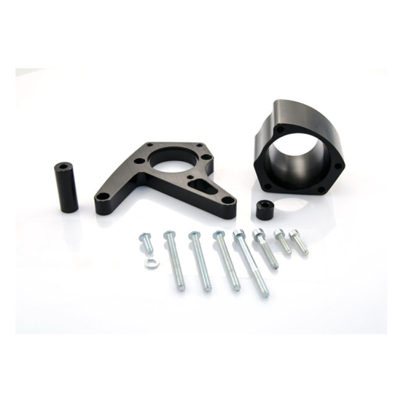 FREE SPIRITS, AIR CLEANER ADAPTER KIT BLACK ANODIZED CNC MACHINED BILL 911362