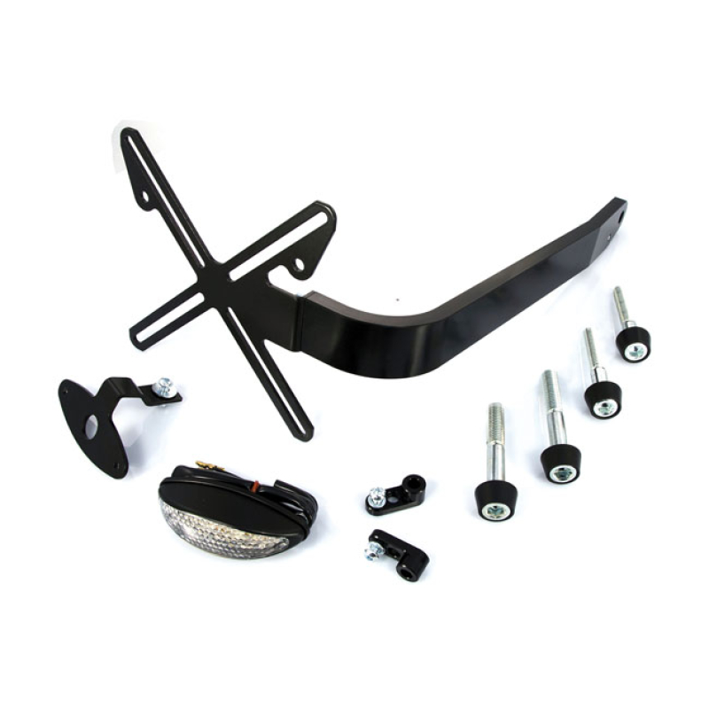 FREE SPIRITS, XG STREET LICENSE PLATE BRACKET KIT. BLACK USED TO INSTA 911371