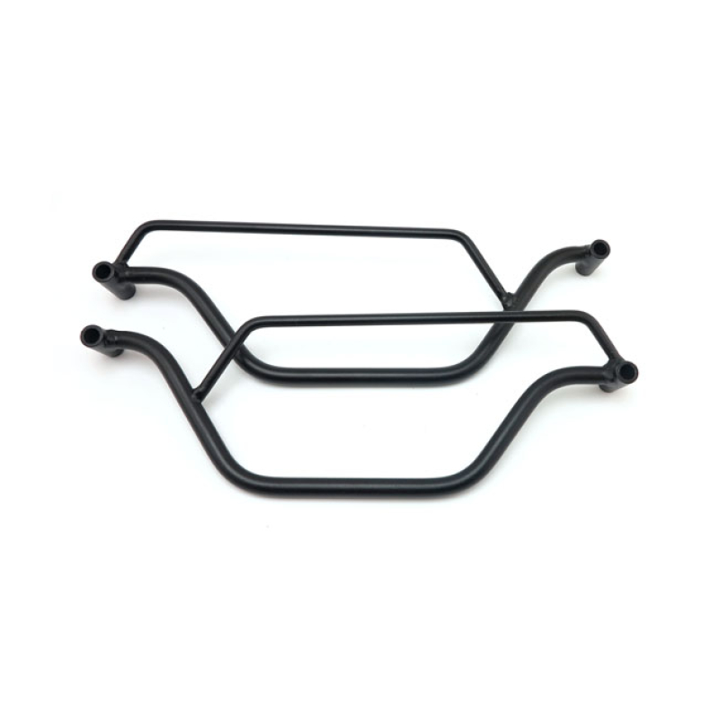 LONGRIDE, SADDLEBAG HOLDER. CHROME MOUNTING BRACKETS FOR LONGRIDE SADD 913292
