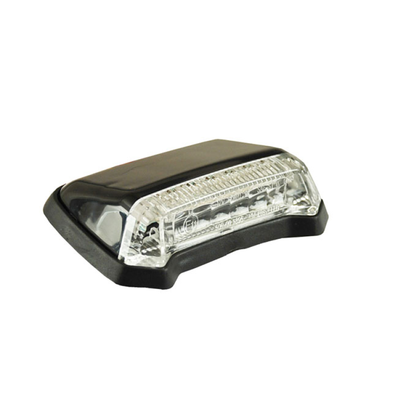 NITRO, MINI FENDER LED TAILLIGHT. BLACK. CLEAR LENS - ECE APPROVED LEN 913661