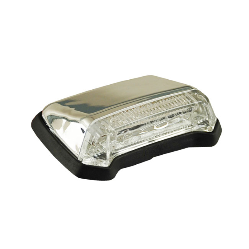 NITRO, MINI FENDER LED TAILLIGHT. CHROME. CLEAR LENS - ECE APPROVED LE 913662