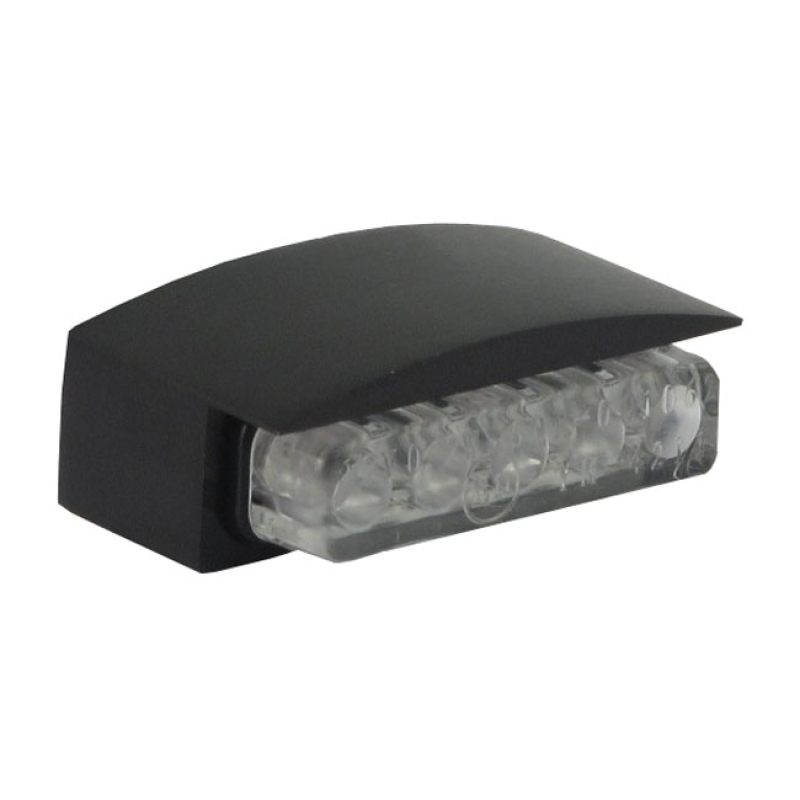 MINI LED LICENSE PLATE LIGHT, BLACK HOUSING WITH BLACK HOUSING. WITH 3 913686