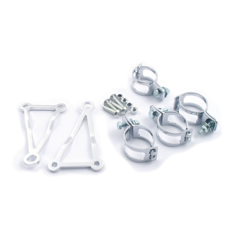 B-TRIANGLE, SIDE MOUNT HEADLAMP BRACKET ASSEMBLY. 35-38MMFORK TUBE CL 913725