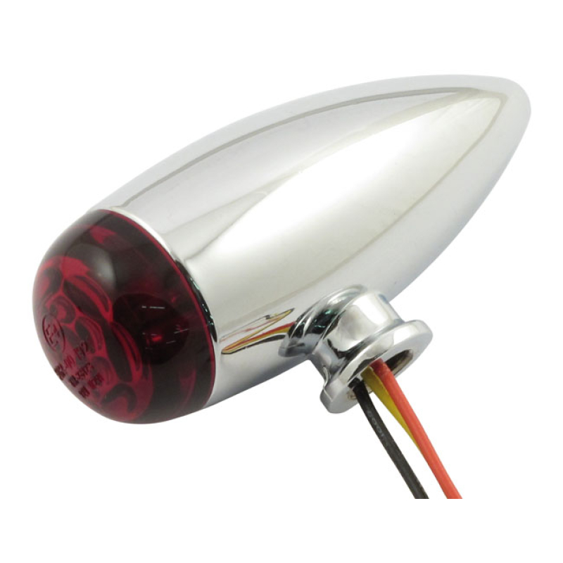 MICRO LED BULLET TAILLIGHT, CHROME 913945