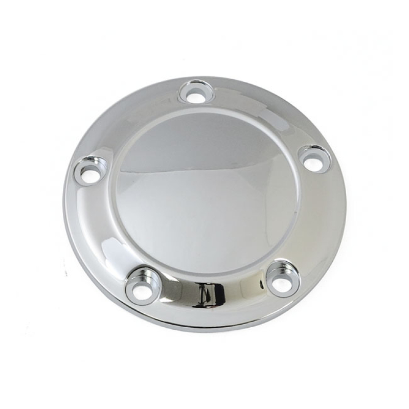 STEPPED POINT COVER 5-HOLE. CHROME CHROME PLATED DIE-CAST ALUMINUM POI 914084