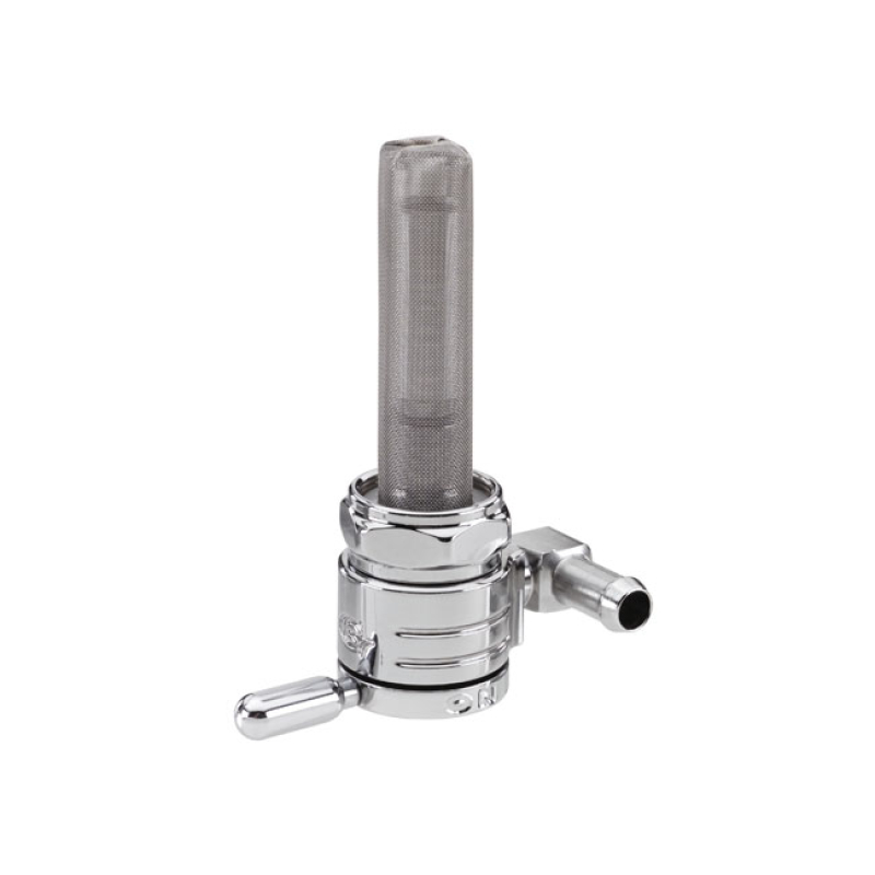 GOLAN, CLICK-SLICK PETOCK 22MM WITH NUT. CHROME BACKWARD OUTLET.   CON 914584