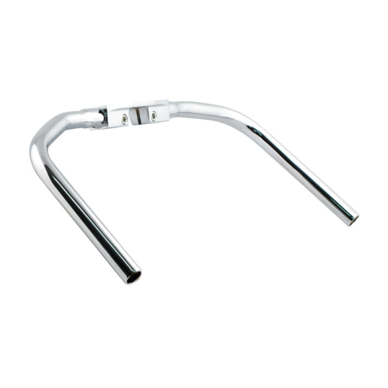 PAUGHCO, 1" BOARDTRACK SPRINGER BAR CHROME; STEEL; NOT DIMPLED; APPROX 914708