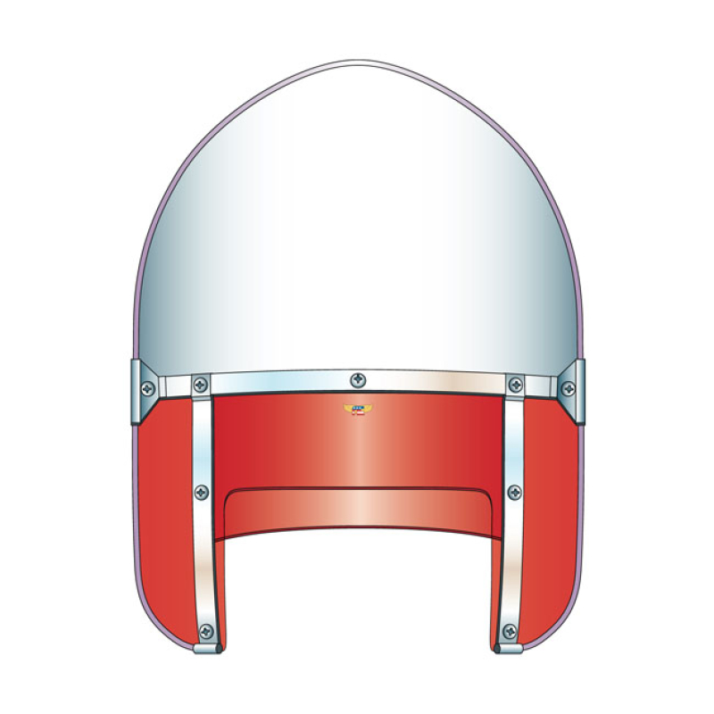 NC ''PEAKED'' BEADED HEAVY DUTYÂÄ¢ WINDSHIELD - RED 915220