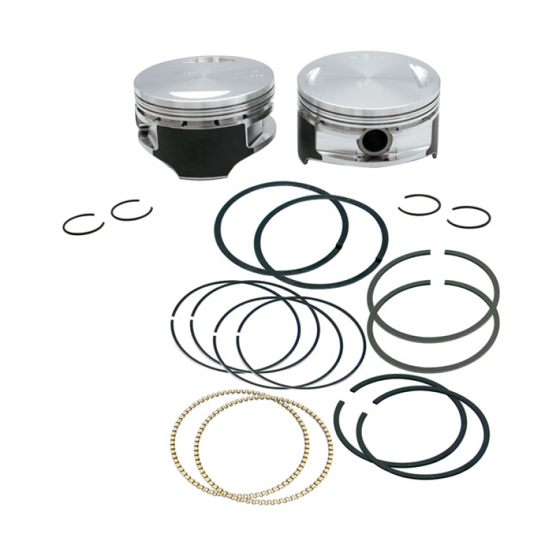 S&S TC 106CI PISTON SET .010 INCH 915243