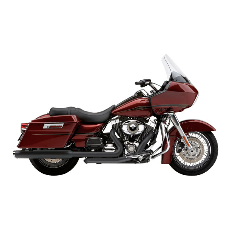 COBRA, 4" TRI-OVAL SLIP-ON MUFFLERS. CHROME 915518