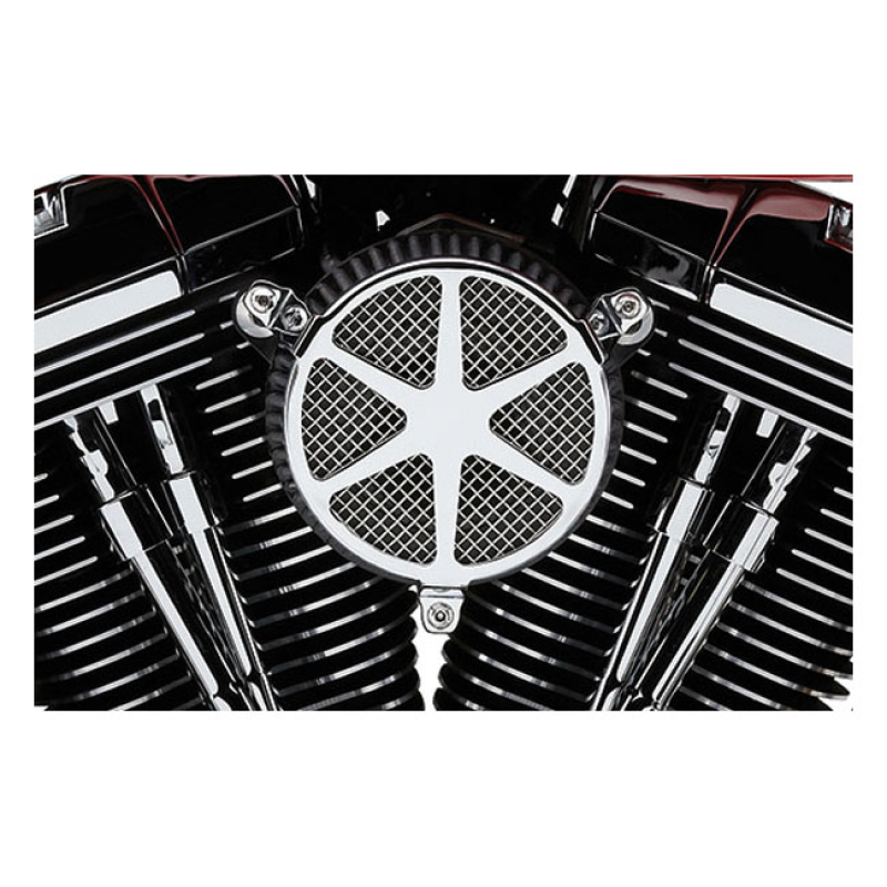 COBRA, NAKED AIR CLEANER KIT. SPOKE. CHROME COBRA USA DESIGN OFFERS A 915957