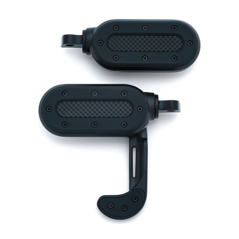 KURYAKYN, HEAVY INDUSTRY SWITCHBLADE FOOT PEGS. STAIN BLACK A RUGGED A 917264