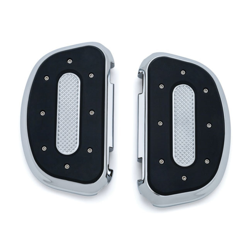 KURYAKYN, HEAVY INDUSTRY FLOORBOARDS. PASSENGER. CHROME CHROME, PASSEN 917279