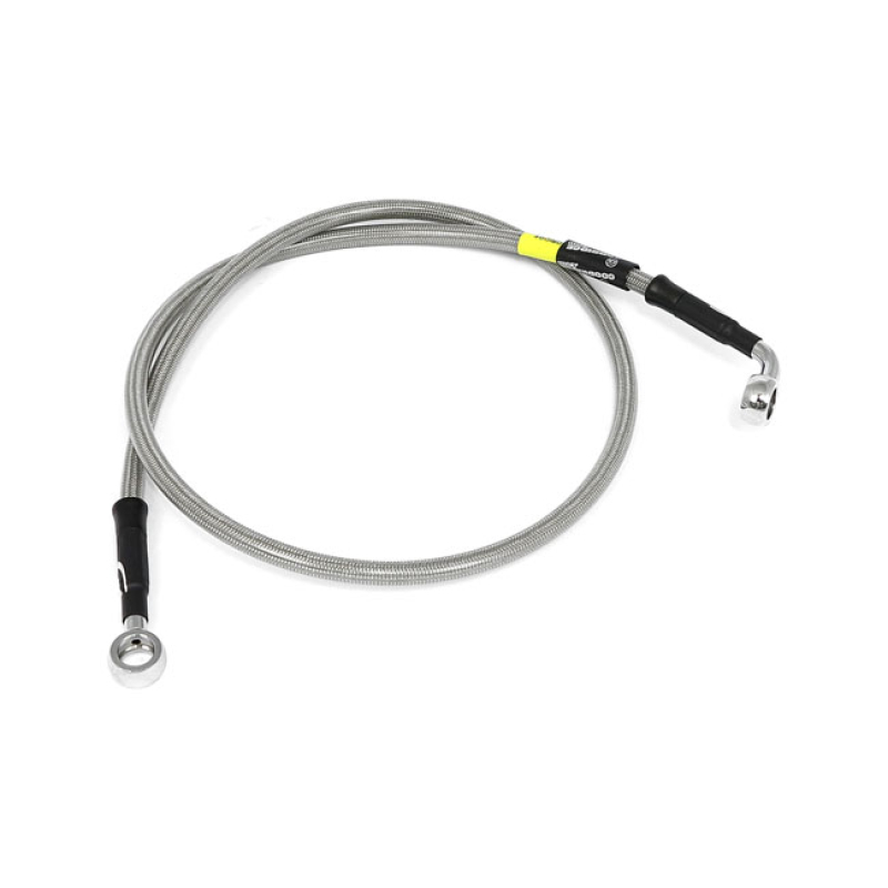 GOODRIDGE BRAKE LINE FRONT, STAINLESS CLEAR COATED STAINLESS CLEARCOAT 920689