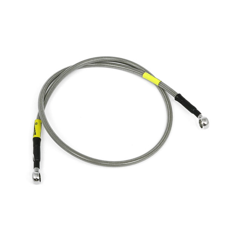 GOODRIDGE ABS BRAKE LINE UPPER FRONT, STAINLESS CLEAR COATED STAINLESS 920697