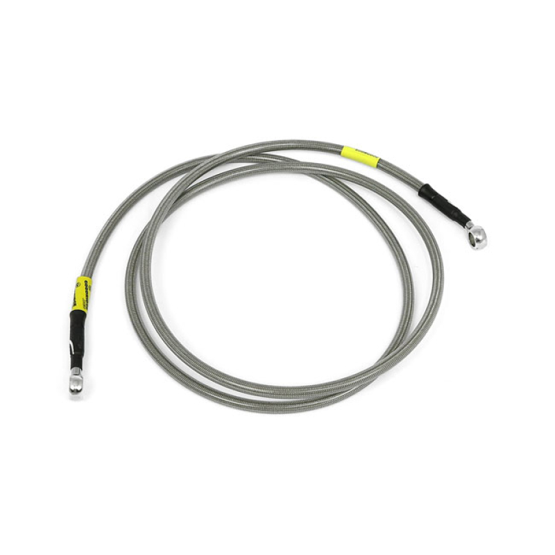 GOODRIDGE ABS BRAKE LINE UPPER FRONT, STAINLESS CLEAR COATED STAINLESS 920894