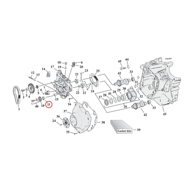 BUSHING, PINIONSHAFT 921146