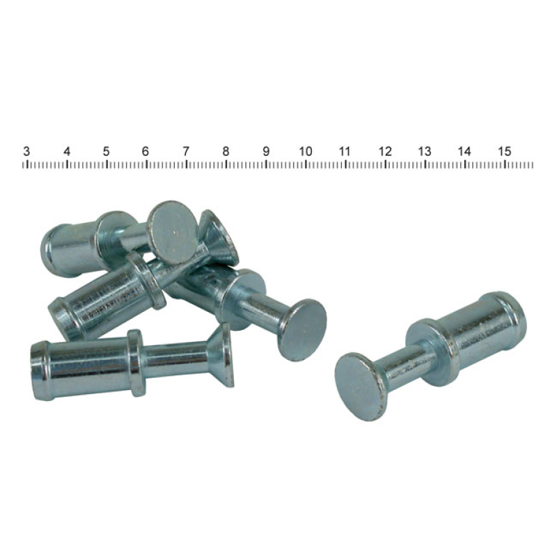 OIL TANK DRAIN PLUG. NON-THREADED ZINC PLATED. UN-THREADED PLUG. USED 921334