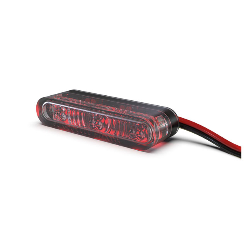 STAR-1MX PRO', LED TAILLIGHT/TURN SIGNAL COMBO. ECE SMOKE LENS. SMALL 922219