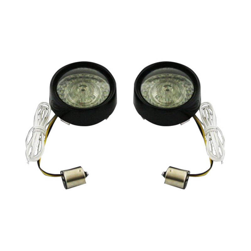 CUSTOM DYNAMICS, PROBEAM TURN SIGNAL INSERT. BLACK BEZEL 922573