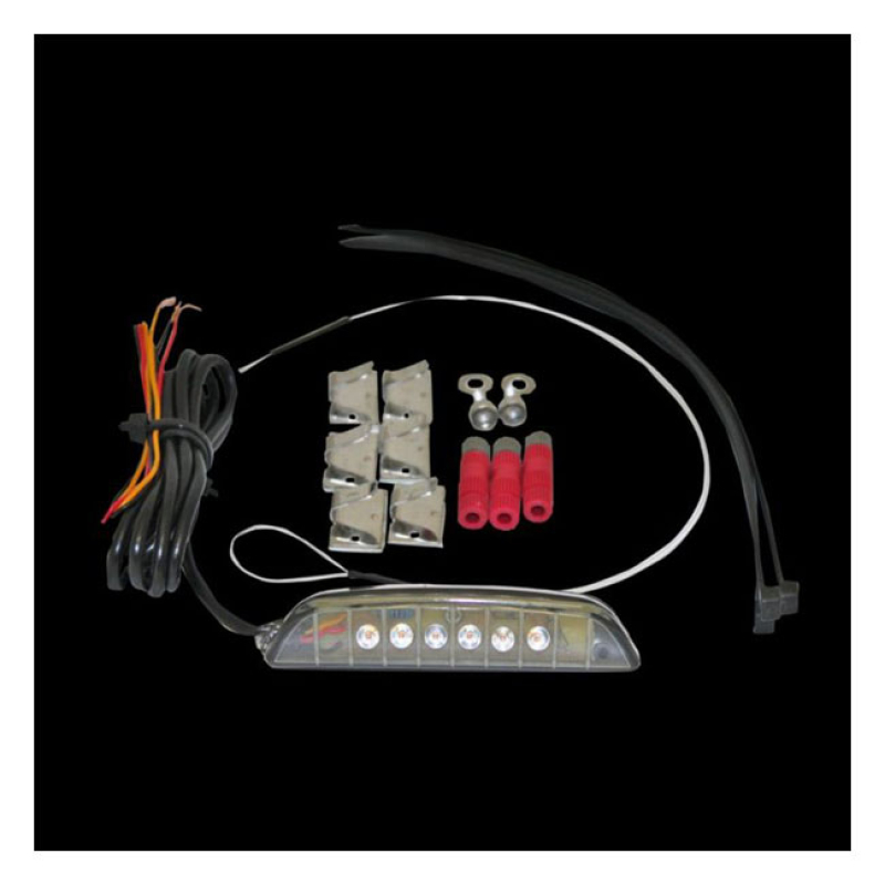 CUSTOM DYNAMICS, LUGGAGE RACK LED LIGHT BAR. SMOKE LENS ADDS AN ADDITI 922677